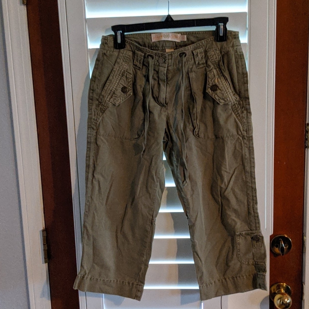 J crew Chino capris